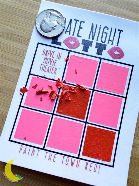 date night ideas scratch off game